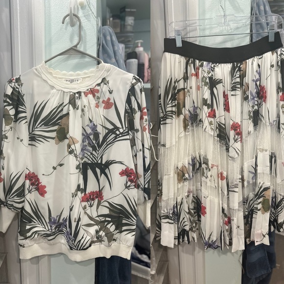 Harper Dresses & Skirts - Harper Floral top and skirt set
